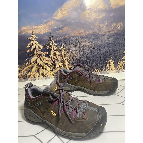 KEEN Womens Steel Toe Work Safety Low Shoe Hiking Size 10 M ASTM f2413-11 - Picture 4 of 10